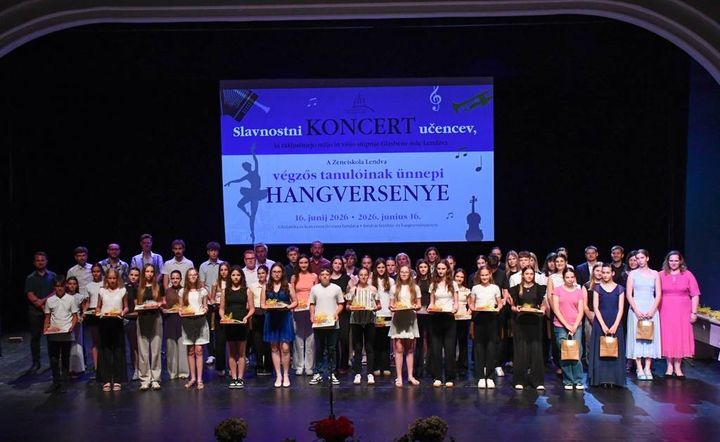 FOTO: Zaključni koncert učencev nižje in višje stopnje Glasbene šole Lendava