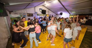 FOTO: Skupina Zlata žila poskrbela za noro zabavo v Gaberju