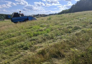 Projekt LIFE FOR SEEDS: S posebnim kombajnom na Goričkem zbirali semena travniških rastlin