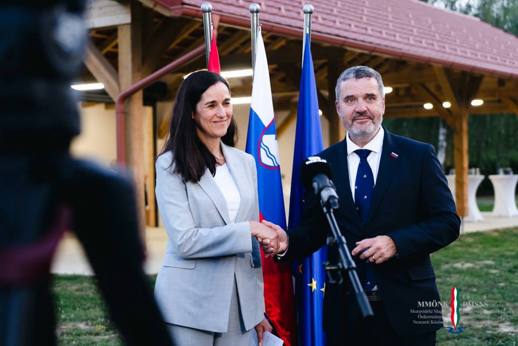 Slovenski in madžarski zunanji minister obisk zaključila na Hodošu, v ospredju tudi položaj narodnih skupnosti