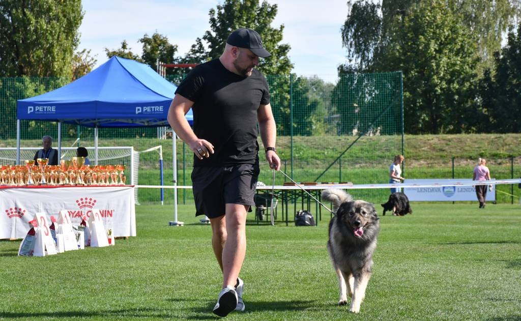 FOTO: CACIB: Izbor za najlepšega psa Pomurja: Naslov romal v Dobrovnik