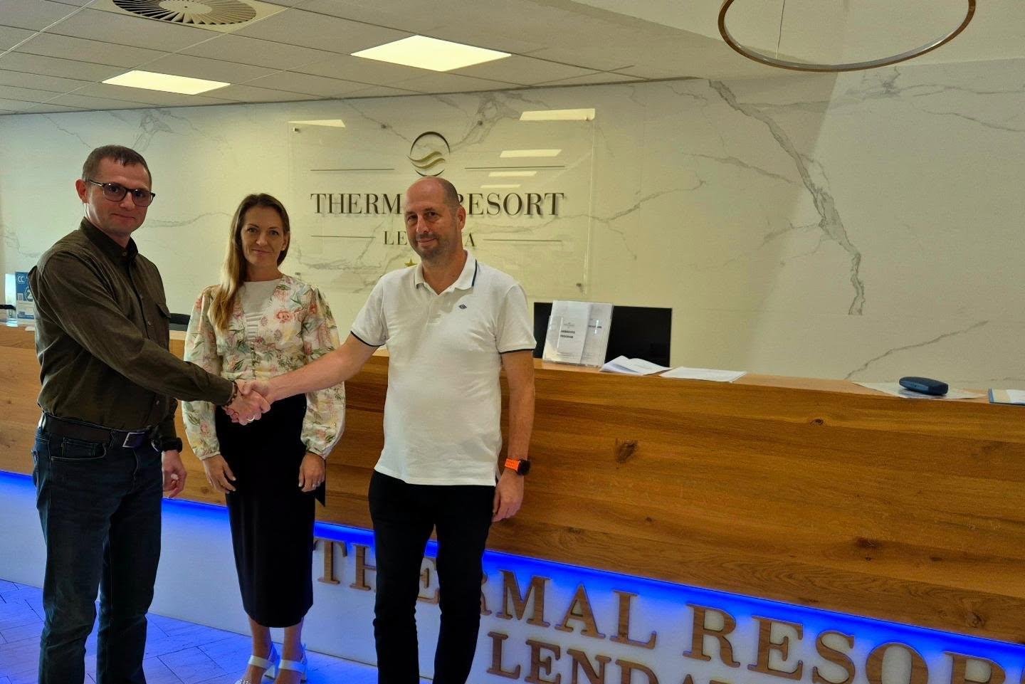 Thermal Resort Lendava postal generalni sponzor ženske odbojkarske ekipe OK Lendava