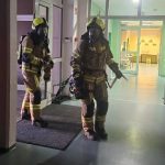 FOTO: V OŠ Odranci izvedli evakuacijsko vajo ob simulaciji požara v kuhinji FOTO: V OŠ Odranci izvedli evakuacijsko vajo ob simulaciji požara v kuhinji