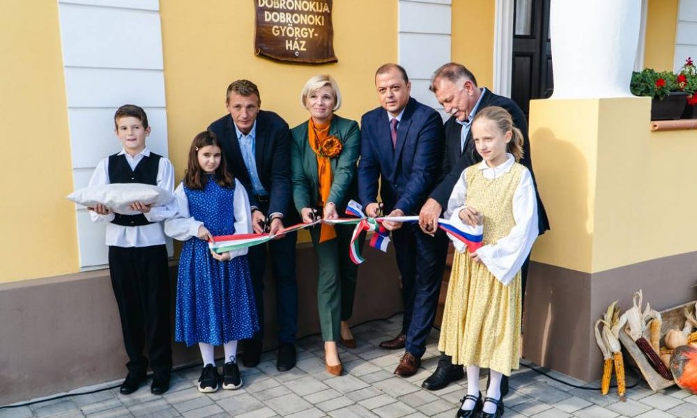 FOTO: V Dobrovniku prenovili in razširili stalno razstavo v Hiši Györgya Dobronokija FOTO: V Dobrovniku prenovili in razširili stalno razstavo v Hiši Györgya Dobronokija