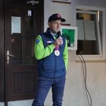 FOTO: V Turnišču pred občinsko zgradbo sprejeli svetovnega podprvaka