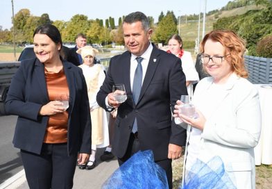 FOTO: Slavnostno odprli vodovod Lendava–Pince