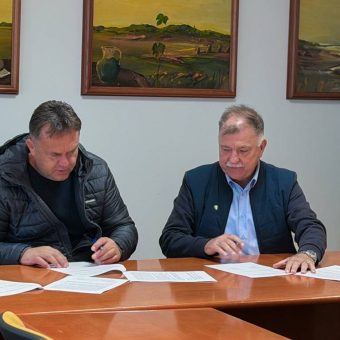 Dobrovnik: Podpis pogodbe za izvajanje del projekta MURABA