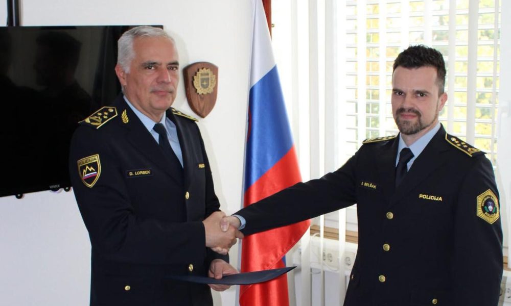 Simon Belšak prevzel vodenje Policijske uprave Murska Sobota