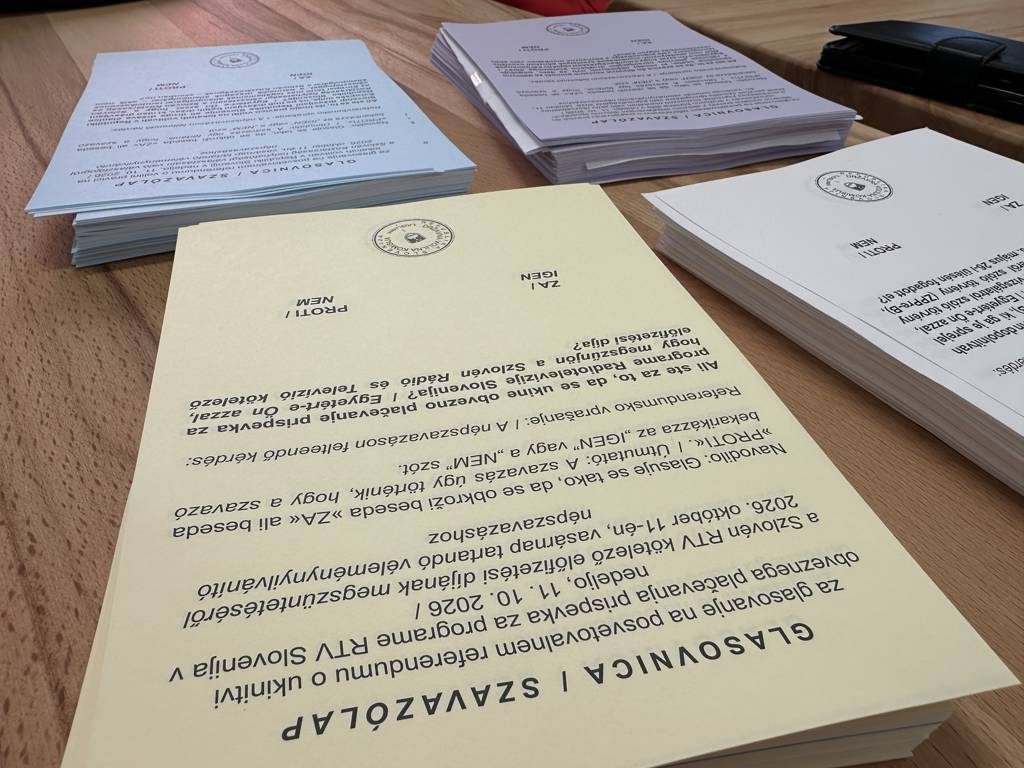 Referendumsko glasovanje: Kakšni so rezultati in kako smo glasovali na območju volilnega okraja Lendava?