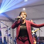 FOTO: Tanja Žagar napolnila šotor v sklopu praznovanja 30. občinskega praznika